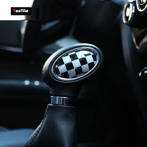 2pcs <strong>Automatic</strong> Gear Shift Knob Trim Cover Adesivo De Carro Decals Sticker for <strong>Car</strong> for Mini F55 F54 F60 Clubman - Product Image 5