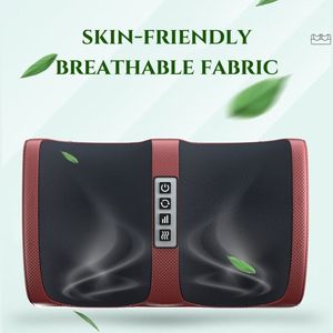 F14 2026 NOUVEAU Masseur électrique chauffant <span class=keywords><strong>Shiatsu</strong></span> pour mollets et pieds, 3 niveaux, rouleaux à air, <span class=keywords><strong>Tuina</strong></span>, 5 modes de pétrissage profond avec contrôle de la minuterie - Product Image 5
