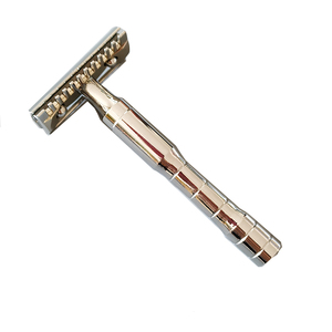 DISHI-maquinilla de afeitar de doble filo para hombre, mango de aluminio, elegante y moderno - Product Image 1