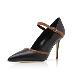 <span class=keywords><strong>Scarpe</strong></span> da Donna <span class=keywords><strong>Classiche</strong></span> <span class=keywords><strong>con</strong></span> <span class=keywords><strong>Tacco</strong></span> Alto Personalizzabili, Décolleté Nere <span class=keywords><strong>con</strong></span> Punta a Spillo e Cinturini per Ufficio - Product Image 2