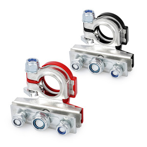 Conector de terminal universal para cable de varilla de empuje automotriz 12V 24V Metal Plateado BTD02 - Product Image 4