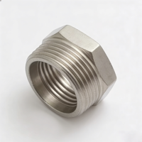 Conector Macho Sanitario de Acero Inoxidable Forjado de Alta Presión con Cabeza Hexagonal de Forma Igual, Tratamiento de Superficie DIY, Multitamaño, OEM Personalizable