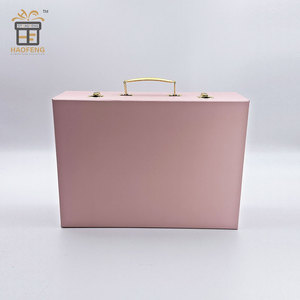 Tùy Chỉnh Sinh Thái Thân Thiện Với Trẻ Em Tông Vali Hộp Quà Tặng Với Xử Lý Các Tông Nhỏ Vali Hình Bìa Hộp Quà Tặng Bao Bì - Product Image 2