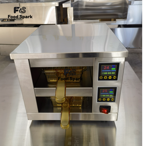 Calentador de Hamburguesas de 2 Niveles y 2 Bandejas con Pantalla LCD, Fabricado en China, Venta al por Mayor para Restaurantes, Buen Precio de Fábrica - Product Image 2