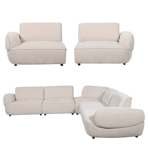 Nuevo italiano Milán Creativo Popular Sala <span class=keywords><strong>de</strong></span> estar Sofá modular con mechones Sofá <span class=keywords><strong>de</strong></span> composición Seccional <span class=keywords><strong>de</strong></span> múltiples posiciones - Product Image 4