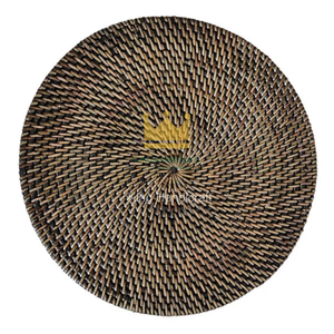 Meilleures ventes : Sous-plat en rotin tressé naturel fait main pour décoration de mariage et dîner familial - Product Image 2