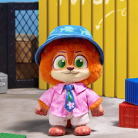 MINISO Zootopia 2 City Dwellers Blind Box Figurine en vinyle et peluche assortie, Ornement de bureau tendance et de collection