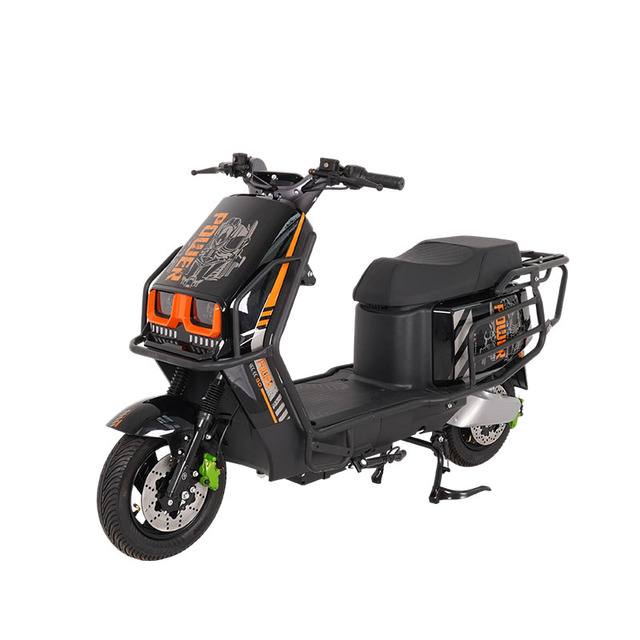 High Quality Factory Price 2 Wheel High Speed 1200W Motor 60v/72v Lead Acid Battery Road Electric Motorcycle