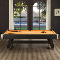 Tables de billard classiques en bois de 8 pieds, style américain, modernes et très demandées en Chine