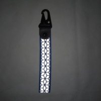 Étiquette de fermeture éclair réfléchissante personnalisée, pendentif réfléchissant, porte-clés de sécurité réfléchissant pour sac à dos, gadgets réfléchissants