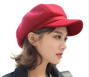 Boina Clásica de 6 Paneles Estilo Francés para Estudiantes, 100% Lana, para Invierno, para Mujer, para Esquí y Uso Casual, Disponible al por Mayor - Product Image 2