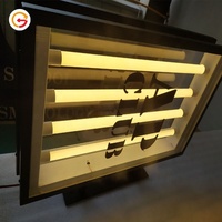 Jagarsign-cajas de luz de publicidad personalizadas, caja de luz de doble cara para exteriores