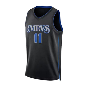 Uniformes de basket-ball d'été 100% polyester respirant col rond manches courtes n° 11 uniformes d'équipe personnalisés en jersey - Product Image 4
