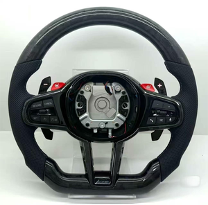 Volante <span class=keywords><strong>M</strong></span> para BMW G30 G31 G32 X3 G01 X4 G02 M2 G87 M3 G80 M4 G82 G42 G20 LCI M5 F90 G11, Volante de Fibra de Carbono - Product Image 1