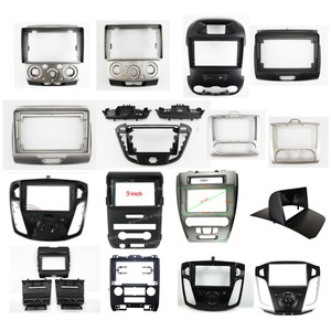 Android Dvd Car Player Radio <span class=keywords><strong>Video</strong></span> Bracket Cố Định Bảng Điều Khiển Giao Diện Bảng Điều Khiển Stereo Adapter Kit Khung Nhựa 9Inch Và 10Inch - Product Image 5