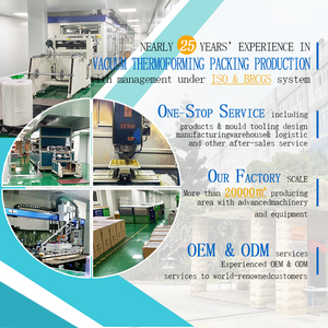 Siêu thị phục vụ vật liệu tùy chỉnh đa Kích thước nhựa dùng một lần thực phẩm đông lạnh khay - Product Image 6