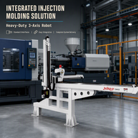 Bras robotisé de traversée entièrement servo-assisté robuste pour machine de moulage par injection, manipulateur à entrée supérieure XKJY Z2500WS3