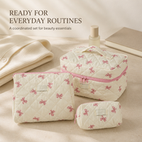 Trousse de toilette portable imprimée grande capacité en tissu éponge avec fermeture éclair, best-seller transfrontalier, pour voyage et maquillage personnalisé