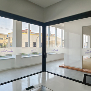 Color ajuste Oficina usado ascensor deslizador partición pared aislamiento insonorizado resistencia al impacto puerta corredera de aluminio - Product Image 3