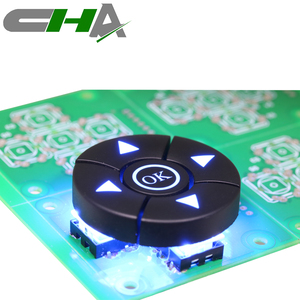 Nhà Máy LED chiếu sáng 5 hướng bảng điều hướng tact Mount Tactile chuyển đổi và PCB Màu Đỏ màu xanh mô-đun cài đặt - Product Image 6