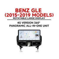 Sistema Multimedia para Auto KZS de 12.3 Pulgadas con Android Auto y Car Play, Reproductor de DVD para Benz GLE 2015-2019