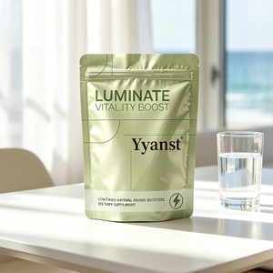 Polvo de Energía Natural Verde Menta Claro en Bolsa con Cierre, Bienestar Diario, OEM, Venta al Por Mayor, Marca Privada - Product Image 6