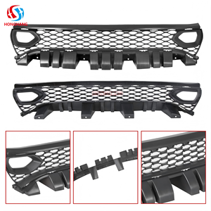 60 HongHang — accessoires automobiles, <span class=keywords><strong>Grille</strong></span> avant de calandre en ABS, pour Dodge chargeur Scat 2015 et 2019 - Product Image 3