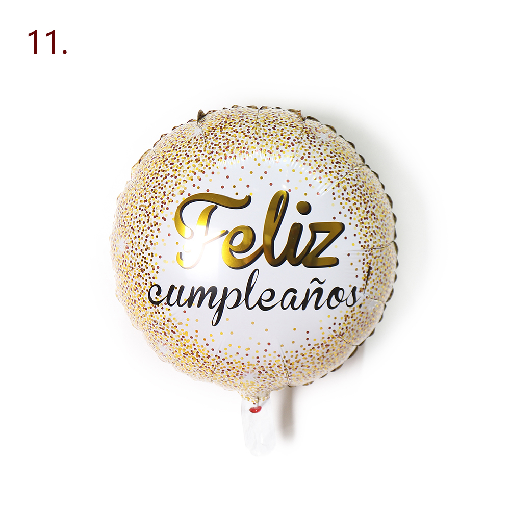 Ballon en aluminium Joyeux Anniversaire 11