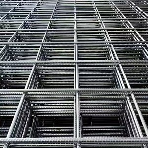 建筑可信供应商价格表最畅销混凝土钢筋镀锌铁丝网面板15X15 - Product Image 4