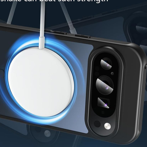 Từ Tính Cho Google Pixel 9/9 Pro Trường Hợp Với Bảo Vệ Màn Hình Chống Sốc Bảo Vệ Mỏng Matte Cover Quay Lại - Product Image 5