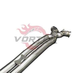 Système d'échappement Catback Valvetronic Vortex SS304 pour Porsche Panamera 971 2017-2023, silencieux poli miroir de 1,5 mm d'épaisseur - Product Image 4