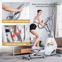 Snode Machine d'entraînement elliptique ajustée électrique de haute qualité surveillance de la fréquence cardiaque muette pour un usage domestique