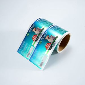 Fabricant d'étiquettes personnalisées en vinyle imperméable avec logo de marque, emballage de produits, rouleaux d'étiquettes givrées pour bouteilles - Product Image 1