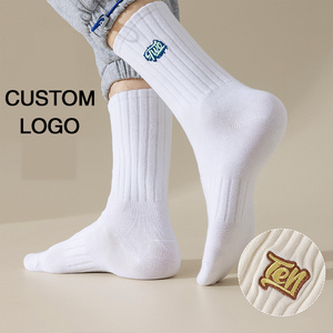 Calzini Personalizzati di Alta Qualità con Logo Ricamato, in Cotone Pettinato, Unisex, per Sport, <span class=keywords><strong>Basket</strong></span>, Corsa, Calzini Personalizzati da Uomo - Product Image 3
