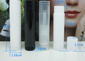 Venta al por mayor de envases transparentes blancos de 5g <span class=keywords><strong>para</strong></span> bálsamo labial, tubos negros de 4g <span class=keywords><strong>para</strong></span> brillo labial. - Product Image 6