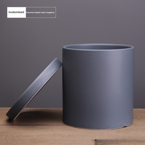 Pot de fleurs en céramique nordique moderne, jardinières élégantes <span class=keywords><strong>pour</strong></span> l'<span class=keywords><strong>extérieur</strong></span> et l'intérieur, <span class=keywords><strong>pour</strong></span> jardins contemporains et décoration d'intérieur élégante - Product Image 4