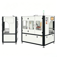 Scelleuse rotative stable Poshysmart, machine d'emballage automatique de boîtes en mousse à réglage servo pour l'emballage express