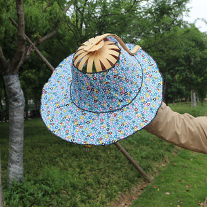 Nouveau Chapeau d'été unisexe pliable <span class=keywords><strong>en</strong></span> bambou, protection solaire pour sports de plein air, voyages et travailleurs - Product Image 2