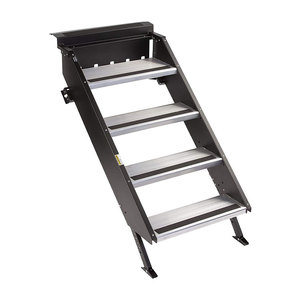 Escalón Plegable de Aluminio <span class=keywords><strong>para</strong></span> Autocaravana HOMFUL, Escalera de 4 Peldaños <span class=keywords><strong>para</strong></span> Autocaravana, Escalón <span class=keywords><strong>para</strong></span> Autocaravana - Product Image 2