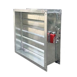 Hot Bán Đóng Hoặc Mở Điều Chỉnh Điện Dischange Khói 70 Độ Động Cơ Khối Lượng Van Điều Tiết - Product Image 2