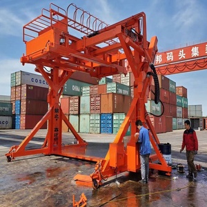 Лидер продаж, машина для наклона контейнеров, 20 футов, для сыпучих товаров, быстрая разгрузка - Product Image 1