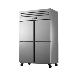 Commercial Upright 4 Door <b>Freezer</b> Refrigerator for Hotel Kitchen Use Sliding Door Refrigerator - Product Image 2