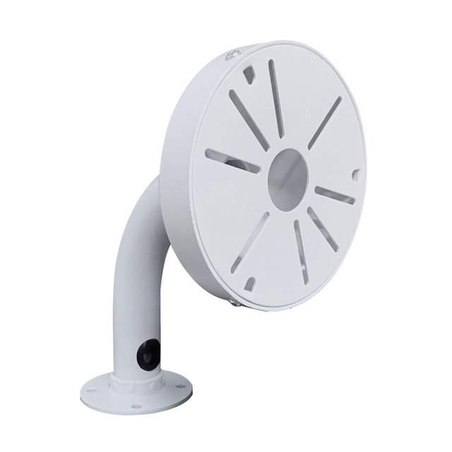 KOPDA KD-Q08 L Type Wall Mounted Aluminum Alloy CCTV PTZ Dome Camera Pole Mount Bracket