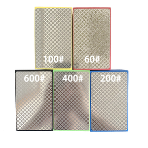 Bloc de polissage à main en diamant galvanisé, prix d'usine, éponge de ponçage, bloc de polissage en béton, meulage <span class=keywords><strong>pour</strong></span> <span class=keywords><strong>pierre</strong></span> de verre - Product Image 4