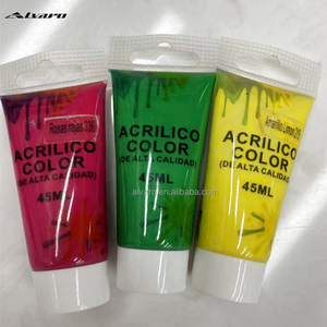 Bán Buôn 75 ml Acrylic sơn trong ống nhựa 6 màu sắc kết hợp không độc hại nhanh chóng làm khô cho nghệ sĩ sinh viên trẻ em nghệ thuật màu sơn - Product Image 4
