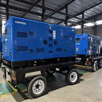 Groupe électrogène portable 500A 400A 4 postes de soudage 4 poteaux de soudage MMA, machine à souder à l'arc, moteur diesel Weichai OEM