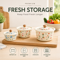 Conteneur personnalisé en émail pour graisse de bacon avec couvercle, pot de stockage alimentaire en gros, bol de conservation d'huile de cuisine 14-26cm