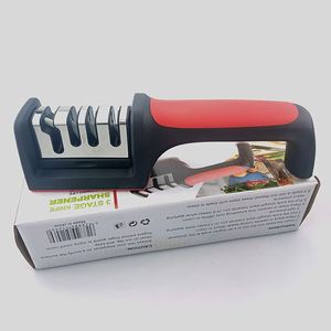 Afilador de Cuchillos Manual Multifuncional de Acero al Carbono, Fácil de Usar, Herramienta Rápida para Afilar Tijeras para Uso Doméstico - Product Image 5