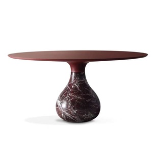 La dernière table <span class=keywords><strong>à</strong></span> <span class=keywords><strong>manger</strong></span> du designer italien Ensemble de mobilier de <span class=keywords><strong>salle</strong></span> <span class=keywords><strong>à</strong></span> <span class=keywords><strong>manger</strong></span> minimaliste <span class=keywords><strong>moderne</strong></span> Table <span class=keywords><strong>à</strong></span> <span class=keywords><strong>manger</strong></span> ronde en forme de larme en marbre - Product Image 1