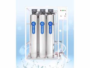 Système de filtration d'eau par osmose inverse industrielle avec garantie d'un an pour maison, hôtel, pompe, moteur, doté d'un récipient sous pression PLC central - Product Image 6